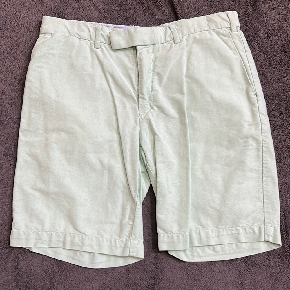 Mint green Polo men’s shorts. Size 34
